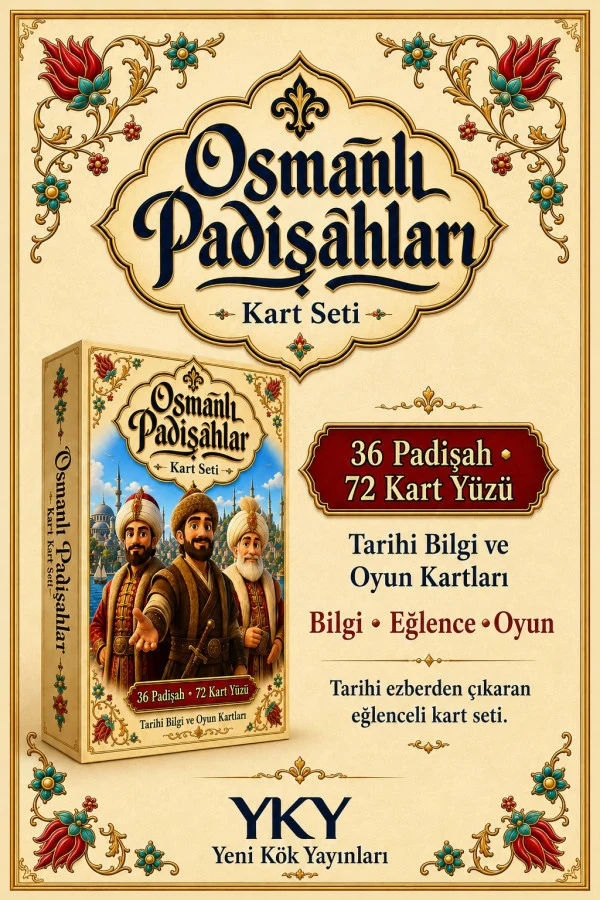 Osmanlı Padişahları Kart Seti