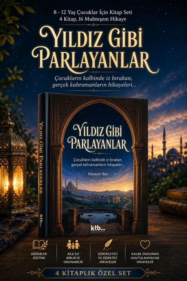 Yıldız Gibi Parlayanlar dört kitaplık kutulu seri
